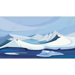 Serene Arctic Landscape