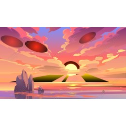 Enigmatic Sunset