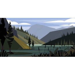 Tranquil Nature Landscape