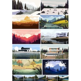 Nature-Inspired Bundle: A Collection of Beautiful Landscapes