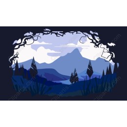Serene Mountain Landscape