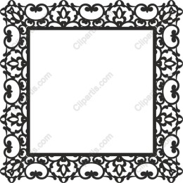 Elegant Ornate Vintage Frame