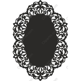 Vintage Floral Frame