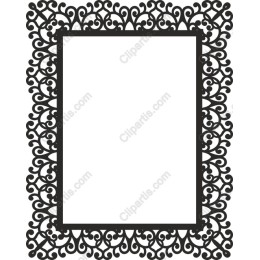 Ornate Floral Frame