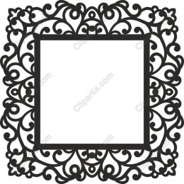 Elegant Ornate Decorative Frame