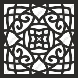 Abstract Swirl Pattern