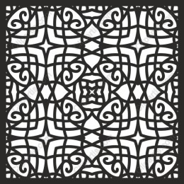 Intricate Swirling Pattern