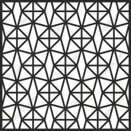 Geometric Interlocking Pattern