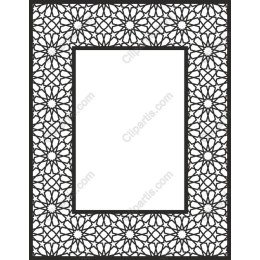 Elegant Floral Frame