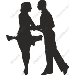 Elegant Dancing Couple