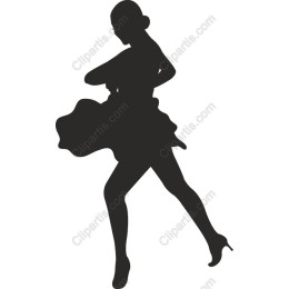 Elegant Dancing Woman