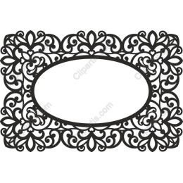 Floral Elegance Frame