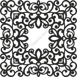 Elegant Ornate Scrollwork