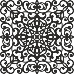 Elegant Floral Mandala
