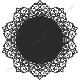 Elegant Lace Frame