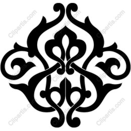 Elegant Black Decorative