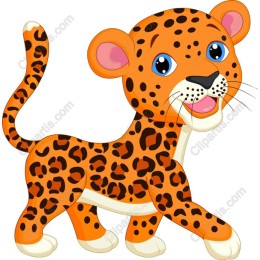 Playful Leopard Cub