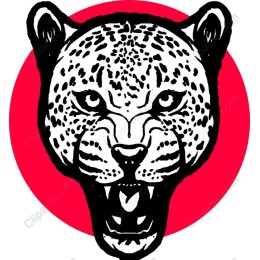 Fierce Jaguar Head