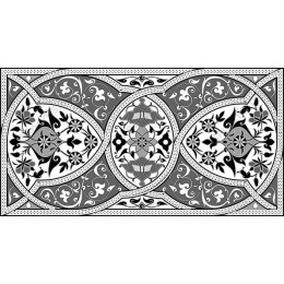 Black and White Ornamental