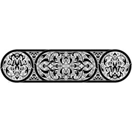 Elegant Ornamental Black and White