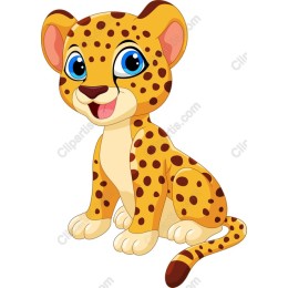 Playful Leopard Cub