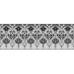 Black and White Ornate Pattern
