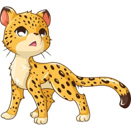 Playful Leopard Cub