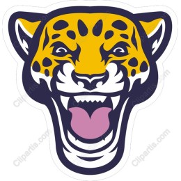 Vibrant Jaguar Face