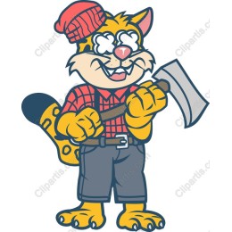 Lumberjack Cat