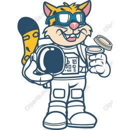Astronaut Cat
