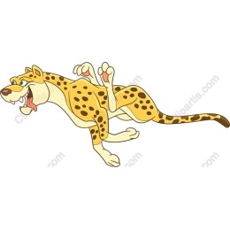 Cartoon Leopard