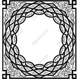 Elegant Floral Border