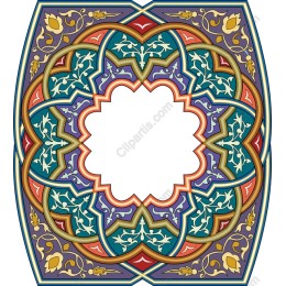 Ornamental Floral Frame