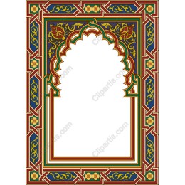Ornate Geometric Frame