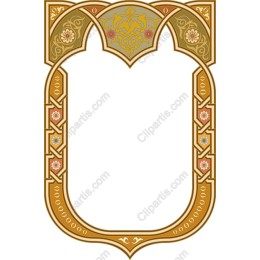 Ornate Art Nouveau Decorative Frame