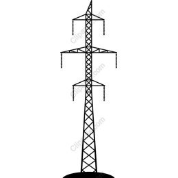 High-Voltage Electricity Tower