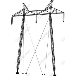 Power Line Tower