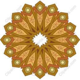 Geometric Floral Mandala