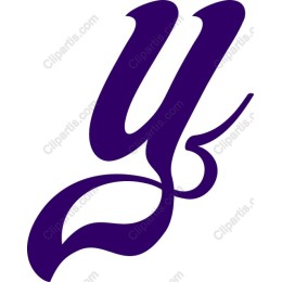 Elegant Y Letter