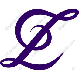 Elegant Purple L Logo