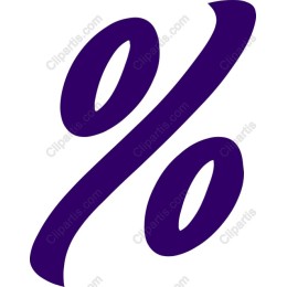Premium Percentage Symbol