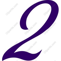 Elegant Purple Number 2
