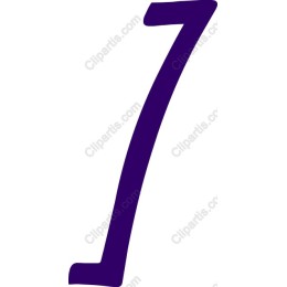 Vibrant Purple Number 1
