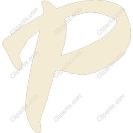 Stylized Letter P