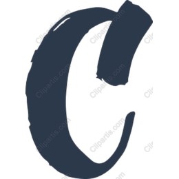 Handcrafted C Letter