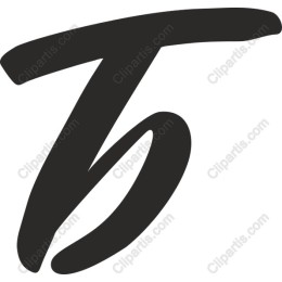 Stylized Letter T