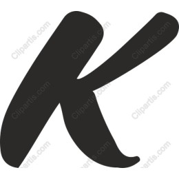 Artistic Letter K