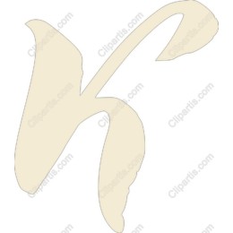Elegant Letter K