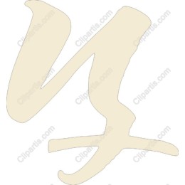Hand-Drawn Letter Y
