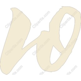 Stylish 'WO' Hand-Lettered